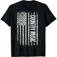 thumbnail image 1 of Proud American Flag Country Music Deep South T-Shirt, 1 of 3