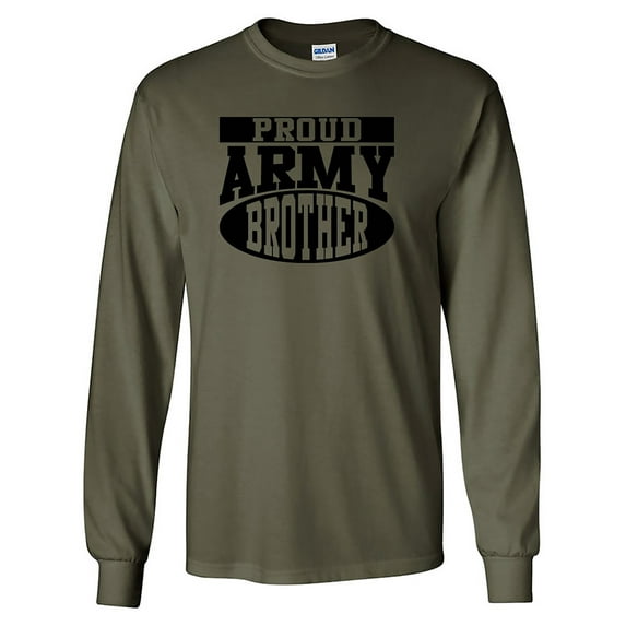 Proud Army Brother Long Sleeve T-Shirt