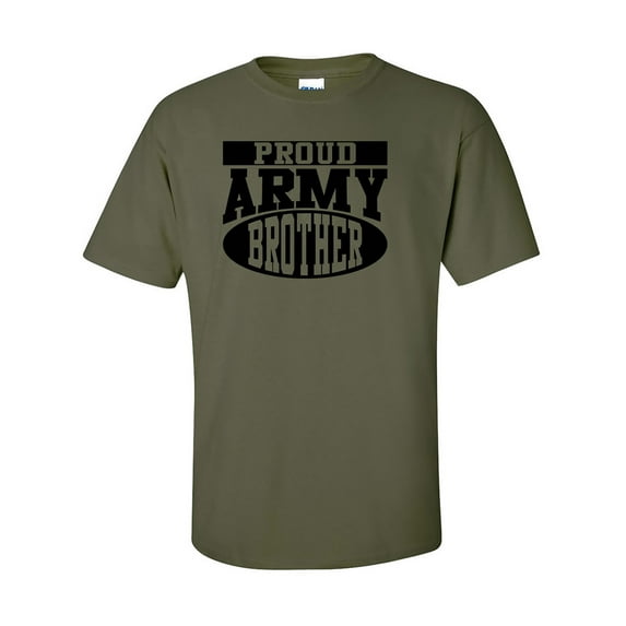 Proud Army Brother Short Sleeve T-Shirt