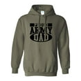 thumbnail image 1 of Proud Army Dad Hooded Sweatshirt, 1 of 3