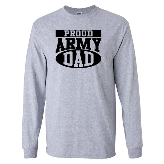 Proud Army Dad Long Sleeve T-Shirt