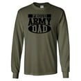 thumbnail image 1 of Proud Army Dad Long Sleeve T-Shirt, 1 of 3