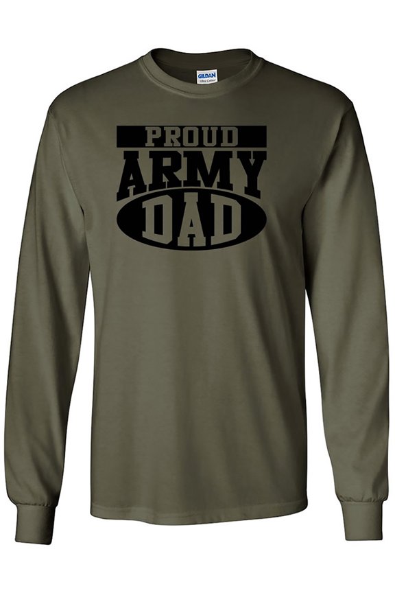 Proud Army Dad Long Sleeve T-Shirt