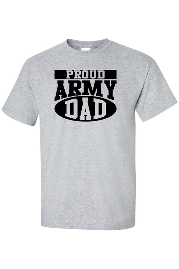 Proud Army Dad Short Sleeve T-Shirt