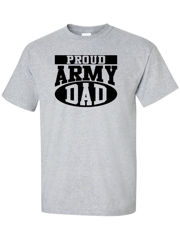 Proud Army Dad Short Sleeve T-Shirt