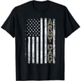 thumbnail image 1 of Proud Army Dad T Shirt United States USA Flag Father Gift T-Shirt, 1 of 4