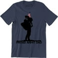 thumbnail image 1 of Proud Army Dad - Us Military Parent Soliers Super Hero Men's Gift T-Shirt, 1 of 4