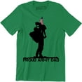 thumbnail image 1 of Proud Army Dad - Us Military Parent Soliers Super Hero Men's Gift T-Shirt, 1 of 4