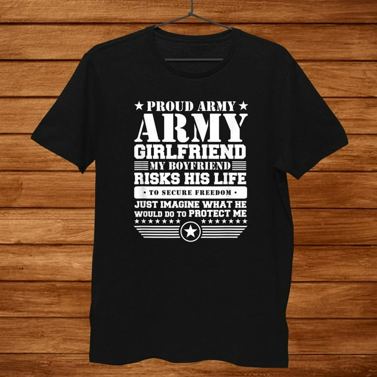 Proud Army Girlfriend Shirt Military Girlfriend Protects Me Proud Army Girlfriend Shirt Military Girlfriend Protects Me