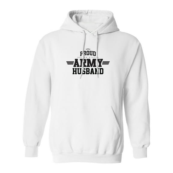 Proud Army HUSBAND Adult Hooded Sweatshirt