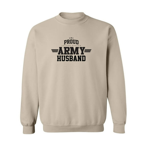 Proud Army HUSBAND Crewneck Sweatshirt