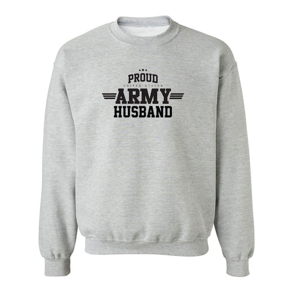 Proud Army HUSBAND Crewneck Sweatshirt