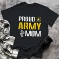 thumbnail image 1 of Proud Army Mom Military Pride, Small, Black, 1 of 2
