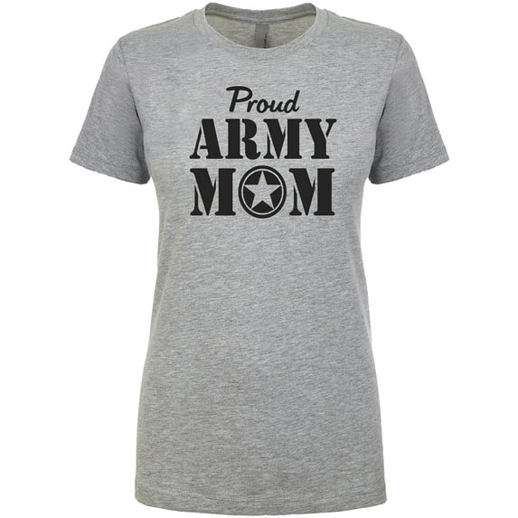 Proud Army Mom Womens crewneck tee