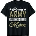 thumbnail image 1 of Proud Army National Guard Mom Military Family Veteran T-Shirt, 1 of 4