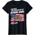 thumbnail image 1 of Proud Army National Guard Mom USA Heart Shirt Mothers Day T-Shirt, 1 of 3