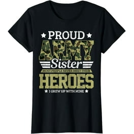 Proud Army Brother Military Pride Shirt Gift Veteran Day T-Shirt Proud Army Brother Military Pride Shirt Gift Veteran Day T-Shirt
