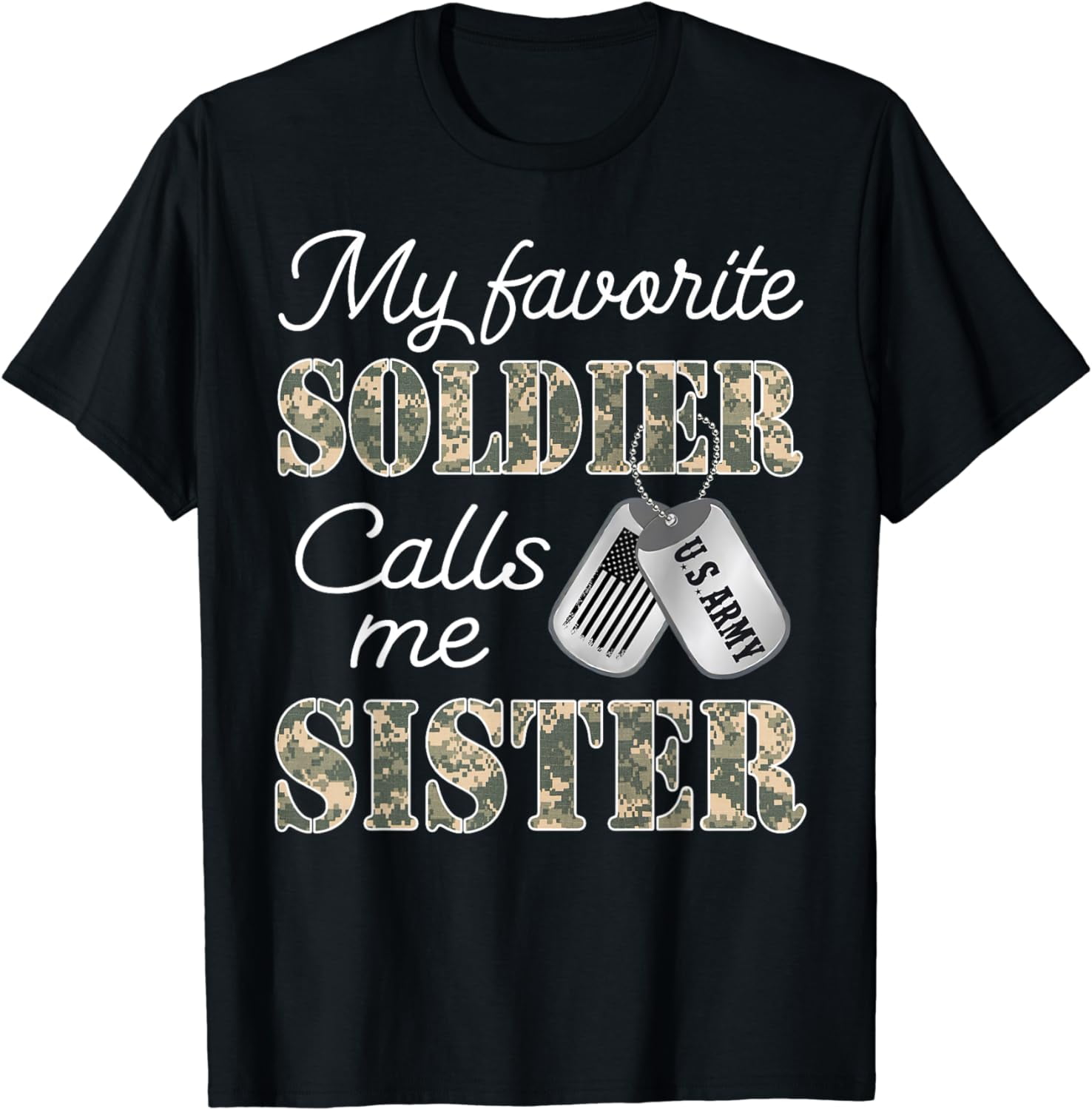 Proud Us',Army Soldier',Military,Flag,Sister,T-Shirt Proud Us',Army Soldier',Military,Flag,Sister,T-Shirt