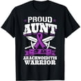 thumbnail image 1 of Proud Aunt Of An Arachnoiditis Warrior Awareness Ribbon T-Shirt, 1 of 4