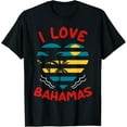 thumbnail image 1 of Proud Bahamas Bahamians Flag Gift Design Idea Nassau design T-Shirt, 1 of 4