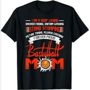 Proud Basketball Mom Tee - Show Your Love for Your Basketball Star