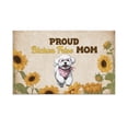 thumbnail image 1 of Proud Bichon Frise Mom Happy Mother's Day with Love Doormat Bichons Dog Lovers Gifts Idea Indoor Outdoor Welcome Mat - 02003, 1 of 5