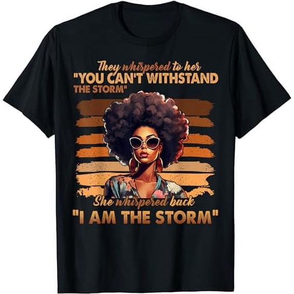 Proud Black African American Black History Month For Woman T-Shirt