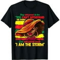 thumbnail image 1 of Proud Black African American Ladies Black History Month T-Shirt, 1 of 5