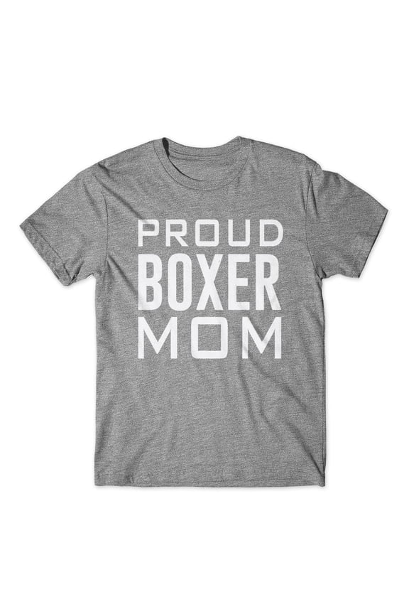 Proud Boxer Mom T-Shirt 100% Cotton Premium Tee