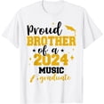 thumbnail image 1 of Proud Brother Of A Class Of 2024 Music Graduate Senior T-Shirt, 1 of 2