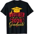 thumbnail image 1 of Proud Brother Of A Class Of 2026 Graduate For Graduation T-Shirt Unisex Full Size S-5XL, 1 of 5