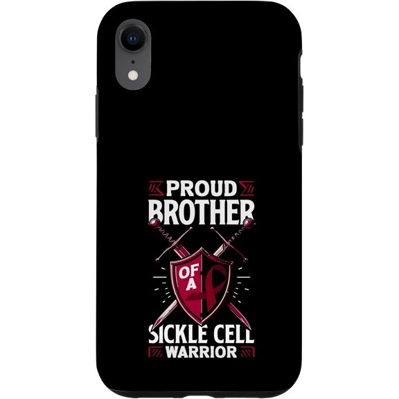 Proud Brother of A Sickle Cell Warrior Family Support Case for iPhone XR
