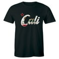thumbnail image 1 of Proud California Republic Cali State Bear Flag Star Men's T-Shirt, 1 of 4