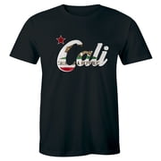 Proud California Republic Cali State Bear Flag Star Mens T-Shirt