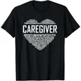 thumbnail image 1 of Proud Caregiver Heart T-Shirt â€“ Nurse Appreciation Gift Unisex Tee, 1 of 2