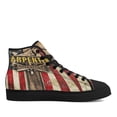 thumbnail image 1 of Proud Carpenter High Top Canvas Shoes Sneakers Black Size 12, 1 of 2