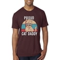 thumbnail image 1 of Proud Cat Daddy Cat Lover Mens Premium Tri Blend T-Shirt, Cardinal, XX-Large, 1 of 5