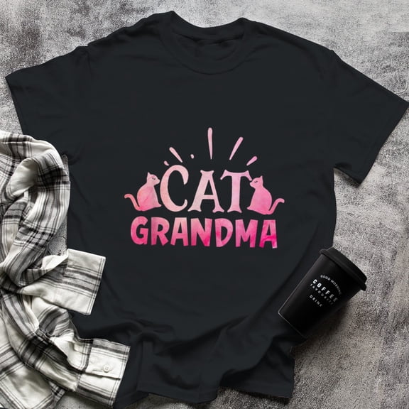 Proud Cat Mama Kitty Cat Feline Rescue Mom Gift (3), 3X-Large, Black