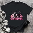 thumbnail image 1 of Proud Cat Mama Kitty Cat Feline Rescue Mom Gift (3), Small, Black, 1 of 2