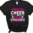 Proud Cheer Mom Graphic Women's T-Shirt - Walmart.com