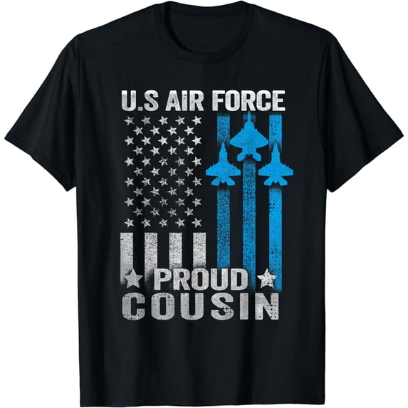 Proud Cousin US Air Force T Shirt - USAF T-Shirt
