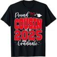thumbnail image 1 of Proud Cousin of a Class of 2025 Graduate Senior Graduation T-Shirt, 1 of 5