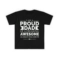 thumbnail image 1 of Proud Dad Alaskan malamute Dog Dad Owner Father's Day Unisex T-shirt S-3XL, 1 of 2