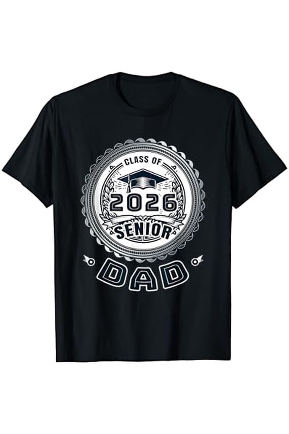 Proud Dad Class Of Dad Senior Graduate Senior Dad Graphic T-Shirt