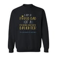 thumbnail image 1 of Proud Dad Slogan Sweatshirt Men -GoatDeals Designs, Male 4X-Large, 1 of 4