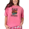 thumbnail image 1 of Proud Dad and Grandpa Family Gift, Crunchberry Comfort Colors T-Shirt, Medium, 1 of 3