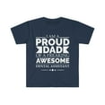 thumbnail image 1 of Proud Dad of an awesome Dental Assistant Unisex T-shirt S-3XL Father's Day, 1 of 2