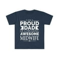 thumbnail image 1 of Proud Dad of an awesome Midwife Unisex T-shirt S-3XL Mother's Day, 1 of 2