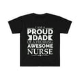 thumbnail image 1 of Proud Dad of an awesome Nurse Unisex T-shirt S-3XL Father's Day, 1 of 2