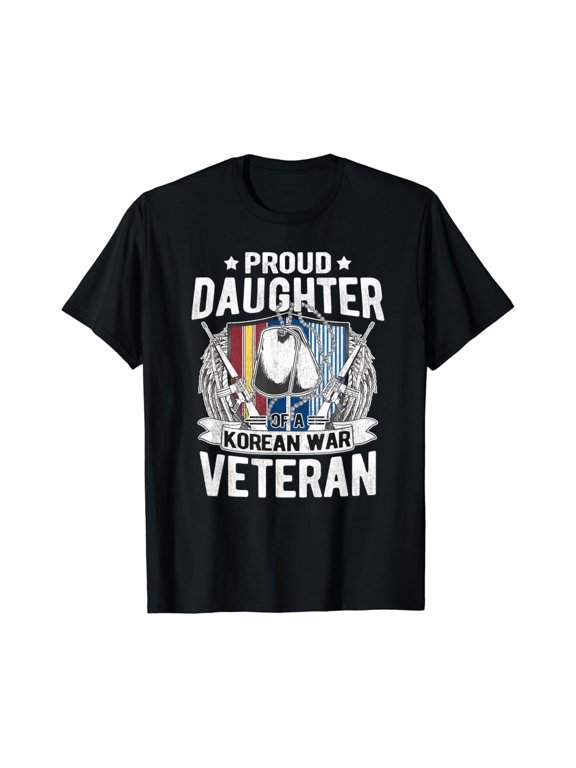 Proud Daughter Of A Korean War Military Family T-Shirt